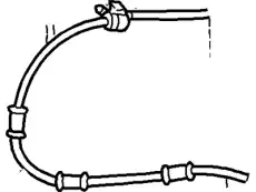 Датчик ABS FORD 4W4Z-2C204-A