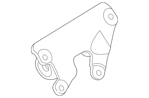 Кронштейн опоры двигателя BC3Z-6030-B FORD