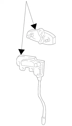 Ручка двери FORD 6W4Z-5422404-APTM