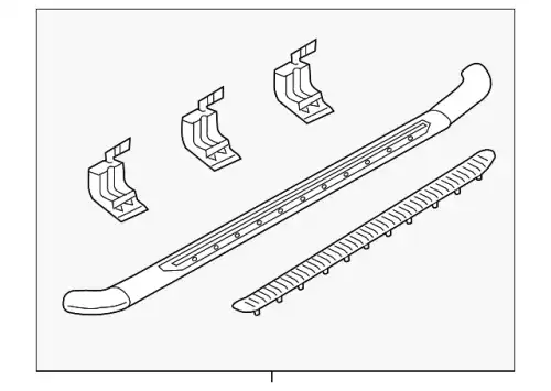 Подножка 6L1Z-16450-BB FORD