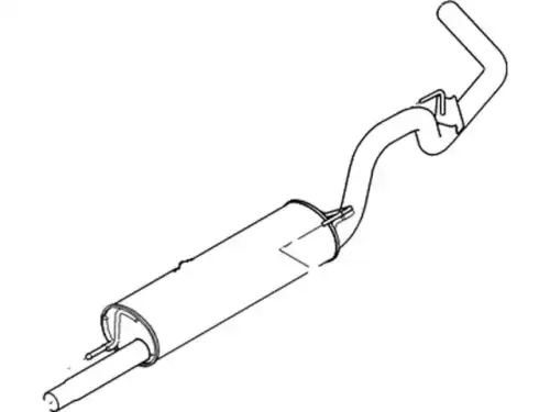 Глушитель 9L3Z-5230-B FORD