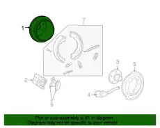 Тормозной диск FORD 5C5Z-2C026-B ,