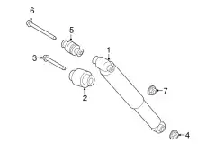 SHOCK ABSORBER ASY CK4Z-18125-S FORD