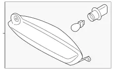 LAMP ASY JR3Z-15500-A FORD