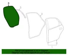 Ручка двери FORD YF1Z-54253A11-AAA