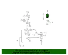 Ручка двери FORD 7C3Z-3626605-APPTM