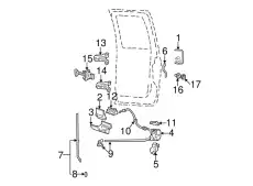 Ручка двери FORD 7C3Z-3626605-APPTM