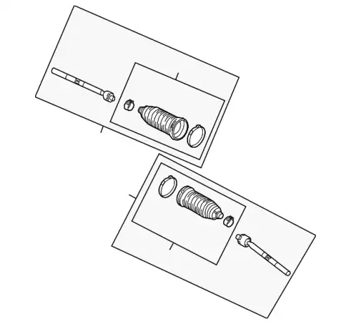 Рулевой наконечник FORD DP5Z-3280-A