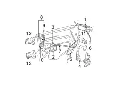 Ручка двери FORD 6W1Z-5426604-AC