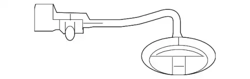 Плафон фонаря AL3Z-15442-B FORD