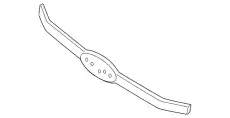 Решетка радиатора FORD 8A8Z-8200-B