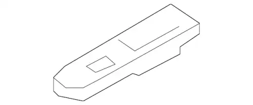 Ручка двери FORD 8L8Z-14527-DA