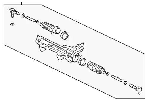 Рулевая рейка FORD 1L2Z-3504-NARM