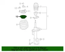 SEAT - SPRING JR3Z-5A306-A FORD