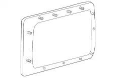 Стекло боковое F75Z-7829700-CC FORD