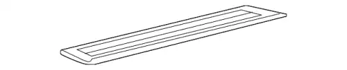 Накладка двери YL3Z-9943121-AA FORD