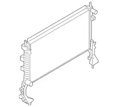 RADIATOR ASY FR3Z-8005-D FORD