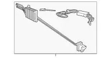 KIT - TRAILER HITCH FT1Z-15A416-A FORD