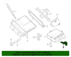 BC3Z-6C315-A Датчик коленчатого вала FORD