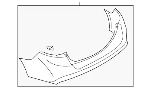 BUMPER ASY - REAR DS7Z-17K835-AAPTM FORD