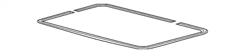 Уплотнитель стекла люка 8L8Z-7851884-AB FORD