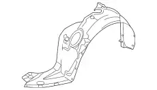 Подкрылок FORD AE5Z-16102-B