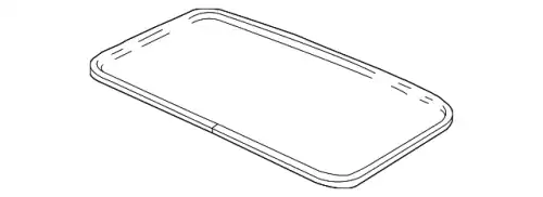 Уплотнитель стекла люка 5C3Z-7852124-AAA FORD