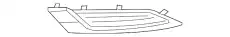 GRILLE HS7Z-17B814-CA FORD