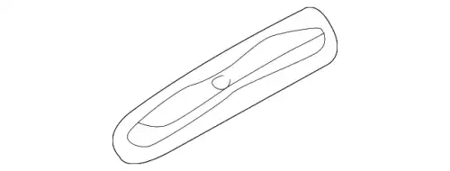 Уплотнитель двери FORD 1W6Z-7651542-AA