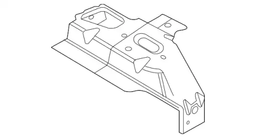 Кронштейн решетки радиатора 3T1Z-8B455-A FORD