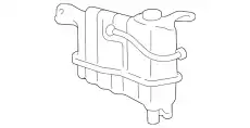 Расширительный бачок FORD 5L3Z-8A080-AA