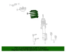 Пружина передней подвески AR3Z-5310-D FORD