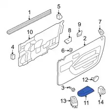 Ручка двери FORD 6R3Z-14528-CB