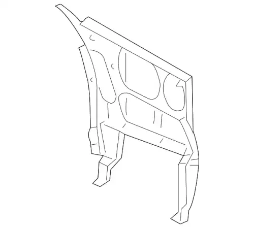 Кронштейн бампера XW4Z-17D942-AA FORD