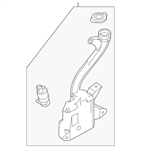 Бачок омывателя 9S4Z-17618-A FORD