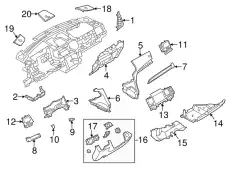 бвагвм пп DA5Z-5404459-BA FORD