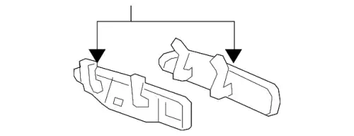 Ручка двери FORD 6W7Z-5422404-DB