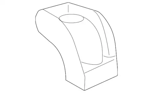 Кронштейн опоры двигателя 5L8Z-6061-BB FORD
