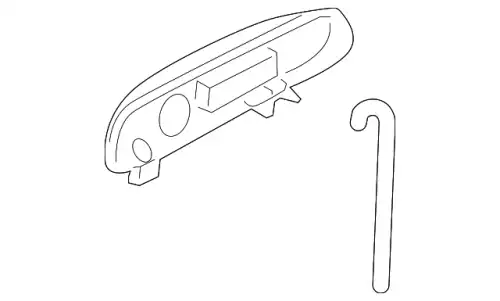 Ручка двери FORD 6L2Z-7826605-AA