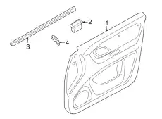 Ручка двери FORD 5L8Z-14528-BAB