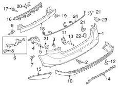 INSERT FM5Z-17765-AA FORD