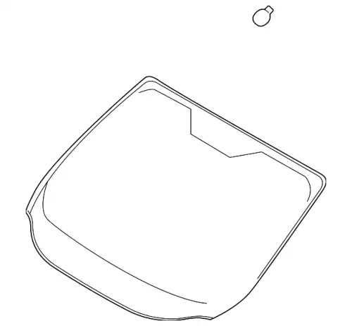 GLASS - WINDSCREEN GJ5Z-7803100-D FORD