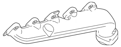 Коллектор выпускной FORD YC2Z-9430-AA
