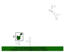 MOULDING FL3Z-1829076-AC FORD
