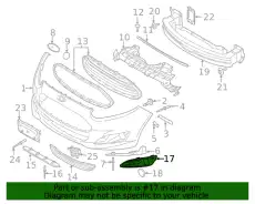 BRACKET - FOG LAMP D2BZ-15266-CB FORD