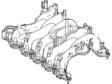 Коллектор впускной 2C3Z-9424-BA FORD