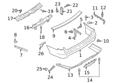 Фонарь задний FORD JL7Z-13A565-C