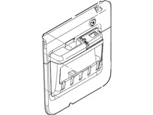 Панель обшивки двери задней BC3Z-3627407-EB FORD