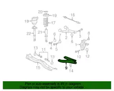 Рычаг подвески FORD 6L1Z-5A649-AA