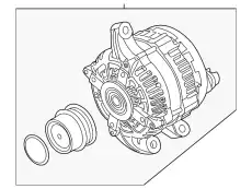 Генератор FORD GB5Z-10346-C